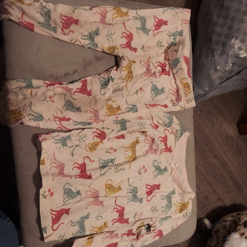 Bamboo Animal Print Kids Pajamas